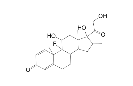 9-Fluoro-11,17,21-trihydroxy-16-methylpregna-1,4-diene-3,20-dione