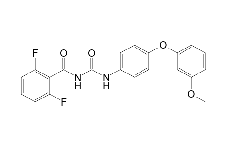 Benzamide, 2,6-difluoro-N-[[[4-(3-methoxyphenoxy)phenyl]amino]carbonyl]-