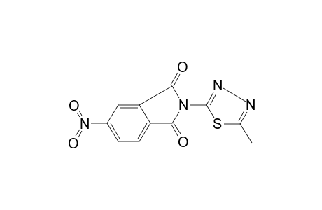 2-(5-Methyl-1,3,4-thiadiazol-2-yl)-5-nitro-1H-isoindole-1,3(2H)-dione