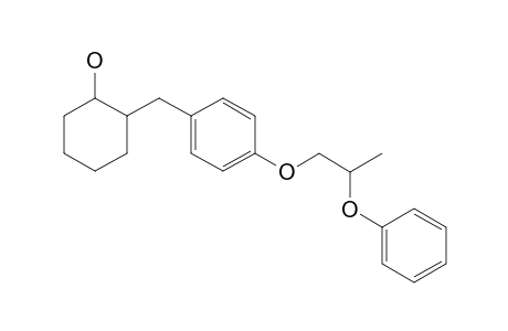 2-[4'-(2""-Phenoxypropyloxy)benzyl]cyclohexan-1-ol