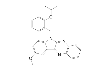 6-(2-isopropoxybenzyl)-9-methoxy-6H-indolo[2,3-b]quinoxaline