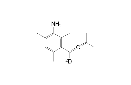 3-(1-deuterio-3-methyl-buta-1,2-dienyl)-2,4,6-trimethyl-aniline