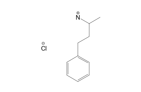 1-methyl-3-phenylpropylamine, hydrochloride