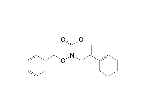 tert-Butyl benzyloxy(2-cyclohex-1-en-1-ylprop-2-enyl)carbamate
