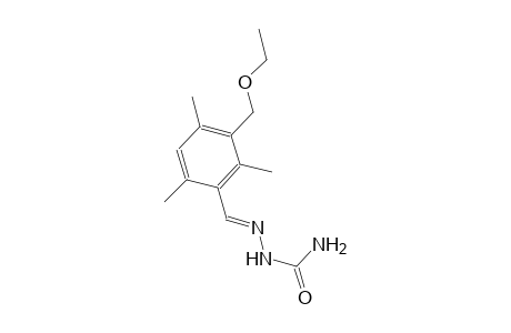 benzene, 2-[(E)-[(aminocarbonyl)hydrazono]methyl]-4-(ethoxymethyl)-1,3,5-trimethyl-