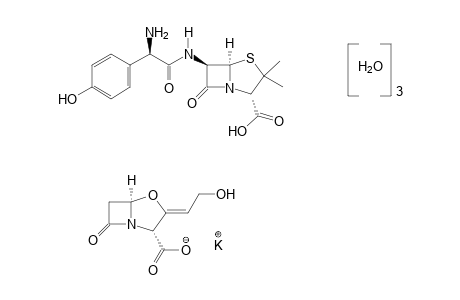 Amoxicillin trihydrate/Clavulanate potassium