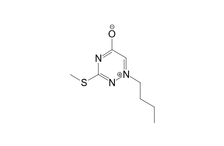 1-n-Butyl-3-methylthio-1,2,4-triazine-5-oxide