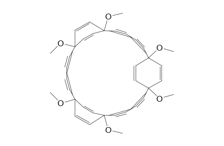 1,6,9,14,17,22-Hexamethoxytetracyclo[20.2.2.2(6,9).2(14,17)]triaconta-7,15,23,25,27,29-hexaene-2,4,10,12,18,20-hexayne