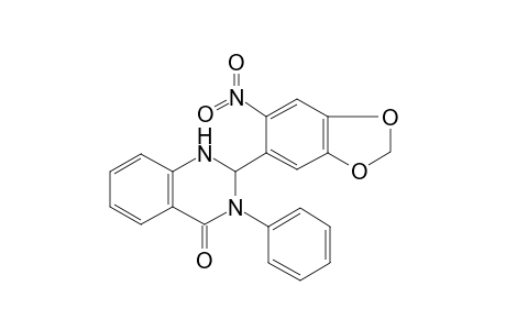 2-(6-nitro-1,3-benzodioxol-5-yl)-3-phenyl-1,2-dihydroquinazolin-4-one