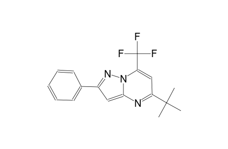 7-TRIFLUOROMETHYL-2-PHENYL-5-TERT.-BUTYL-PYRAZOLO-[1,5-A]-PYRIMIDINE