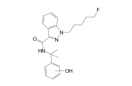 5-F-Cumyl-PINACA-M (HO-) isomer 2 MS2