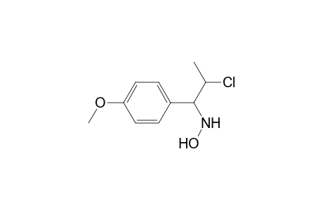 (+)-N-(2-Chloro-1-P-methoxy-phenylpropyl)-hydroxylamine