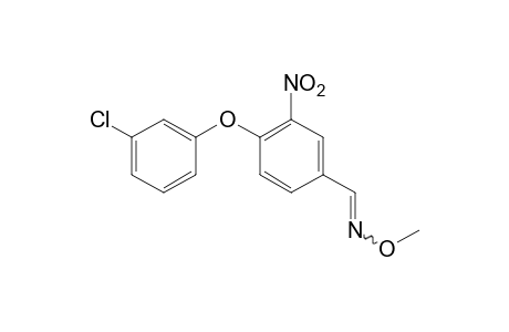 1-[4-(3-Chlorophenoxy)-3-nitrophenyl]-N-methoxymethanimine