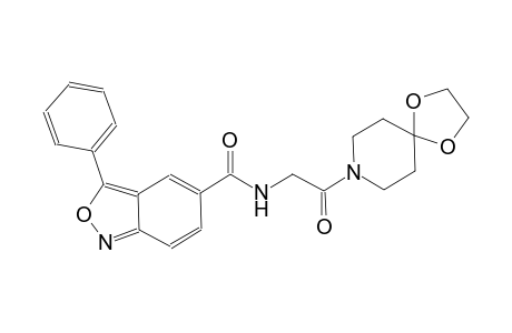 2,1-benzisoxazole-5-carboxamide, N-[2-(1,4-dioxa-8-azaspiro[4.5]dec-8-yl)-2-oxoethyl]-3-phenyl-