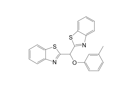 2,2'-((3-Methylphenoxy)methylene)bis(1,3-benzothiazole)