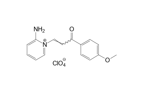 2-amino-1-[2-(p-anisoyl)vinyl]pyridinium perchlorate