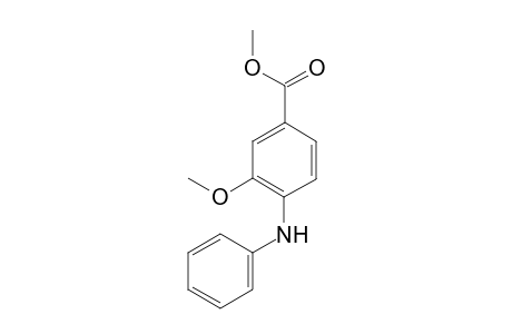 Methyl 3-methoxy-4-(phenylamino)benzoate