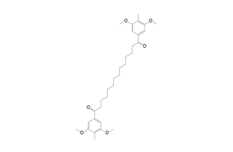 1,14-BIS-(3,5-DIMETHOXY-4-METHYLPHENYL)-TETRADECANE-1,14-DIONE