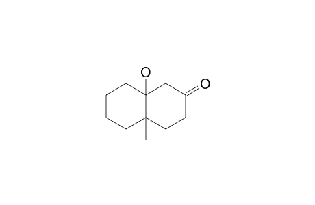 8A-ALPHA-HYDROXY-4A-ALPHA-METHYL-OCTAHYDRO-NAPHTHALEN-2(1H)-ONE