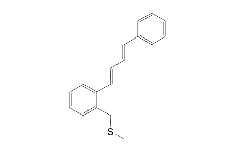 (E,E)-1-[(Methylsulfanyl)methyl]-2-[4-phenylbuta-1,3-dien-1-yl]benzene