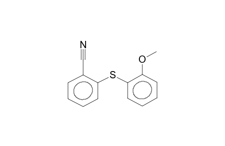 2-[(2-Methoxyphenyl)sulfanyl]benzonitrile