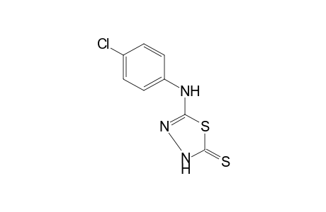 5-(p-chloroanilino)-1,3,4-thiadiazoline-2-thione