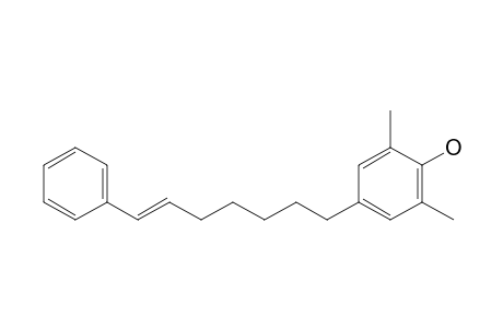 (E)-7-[3,5-Dimethyl-4-hydroxyphenyl]-1-phenyl-1-heptene