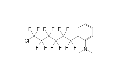 2-(6-Chlorododecafluorohexyl)-N,N-dimethylaniline