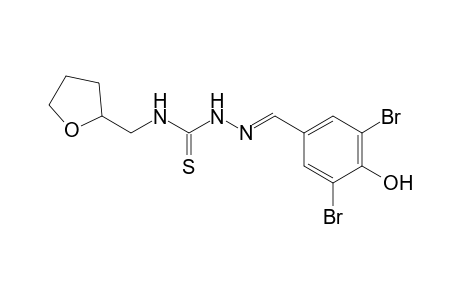 1-(3,5-dibromo-4-hydroxbenzylidene)-4-(tetrahydrofurfuryl)-3-thiosemicarbazide