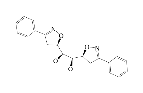 syn,syn,syn-1,2-Bis[3,3-(diphenyl)-1,2-isoxazol-5-yl]ethane-1,2-diol