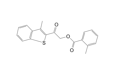 hydroxymethyl 3-methylbenzo[b]thien-2-yl ketone, o-toluate