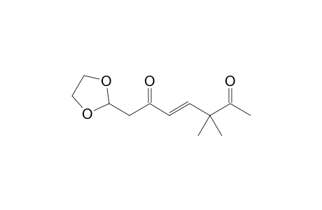 1-(1,3-DIOXOLAN-2-YL)-5,5-DIMETHYLHEPT-3-EN-2,6-DIONE