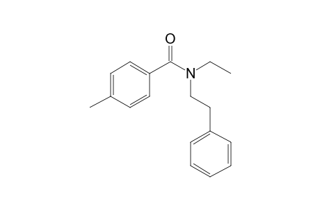 p-Toluylamide, N-(2-phenylethyl)-N-ethyl-