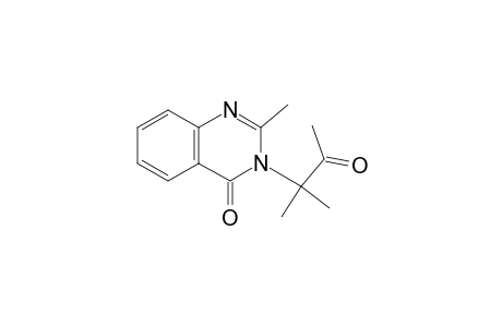 2-METHYL-3-(1,1-DIMETHYLACETONYL)-QUINAZOLIN-4-(2-H)-ONE