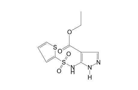 5-(2-thiophenesulfonamido)pyrazole-4-carboxylic acid, ethyl ester