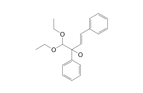 1,1-Diethoxy-2,4-diphenylbut-3-en-2-ol