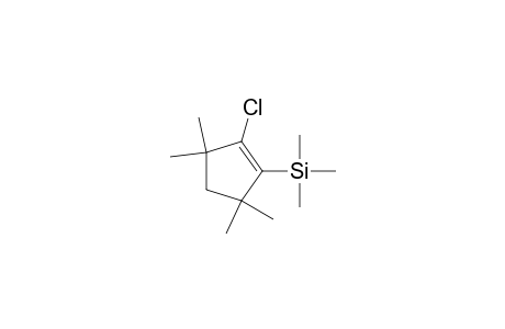 1-CHLORO-3,3,5,5-TETRAMETHYL-2-(TRIMETHYLSILYL)-CYCLOPENTENE