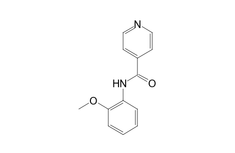 N-(2-methoxyphenyl)-4-pyridinecarboxamide