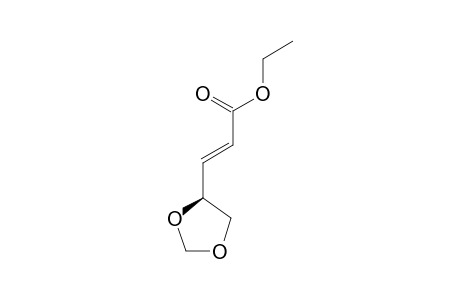 Ethyl (E)-3-[(S)-1,3-Dioxolan-4-yl]acrylate