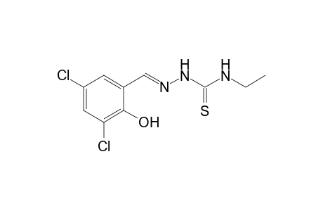 3,5-dichlorosalicylaldehyde, 4-ethyl-3-thiosemicarbazone