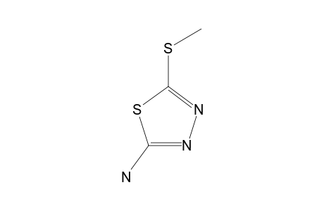 2-Amino-5-(methylthio)-1,3,4-thiadiazole