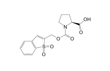 N-(Benzo[b]thiophenesulfone-2-methoxycarbonyl)-L-proline