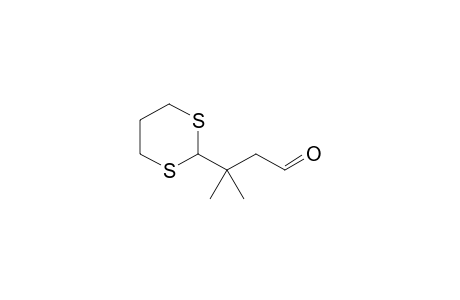 3-(1,3-dithian-2-yl)-3-methyl-butyraldehyde