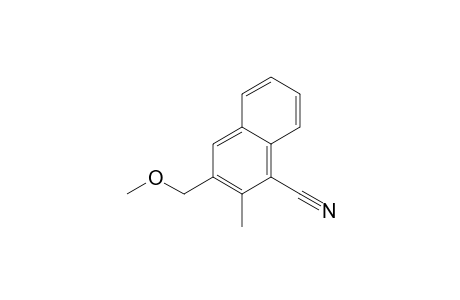 1-Naphthalenecarbonitrile, 3-(methoxymethyl)-2-methyl-