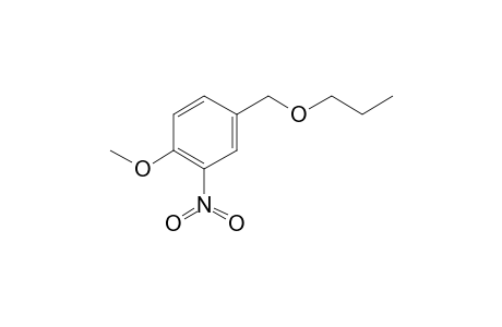 4-Methoxy-3-nitrobenzyl alcohol, N-propyl ether