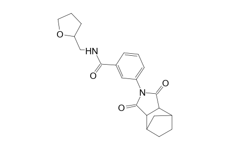 3-(1,3-dioxohexahydro-1H-4,7-methanoisoindol-2(3H)-yl)-N-((tetrahydrofuran-2-yl)methyl)benzamide