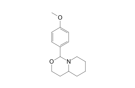 1-(4-Methoxyphenyl)octahydropyrido[1,2-c][1,3]oxazine