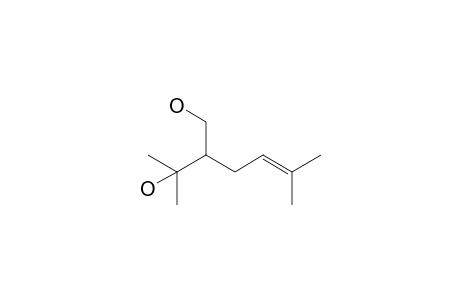 3-Methyl-2-(3-methylbut-2-enyl)butane-1,3-diol