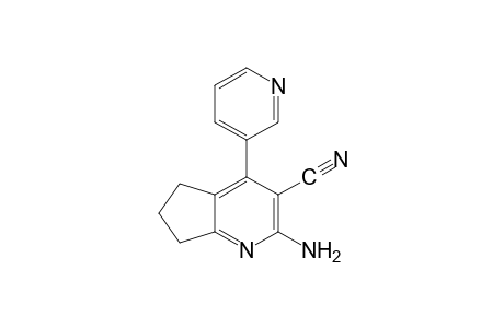 2-amino-6,7-dihydro-4-(3-pyridyl)-5H-1-pyrindine-3-carbonitrile