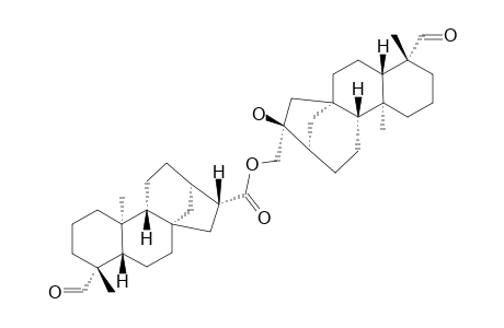 ANNOMOSIN-A;16-BETA-HYDROXY-19-AL-ENT-KAURAN-17-YL-16-BETA-HYDRO-19-AL-ENT-KAURAN-17-OATE